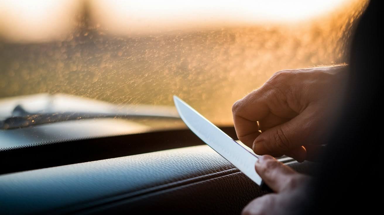 Car Window Edge Technique