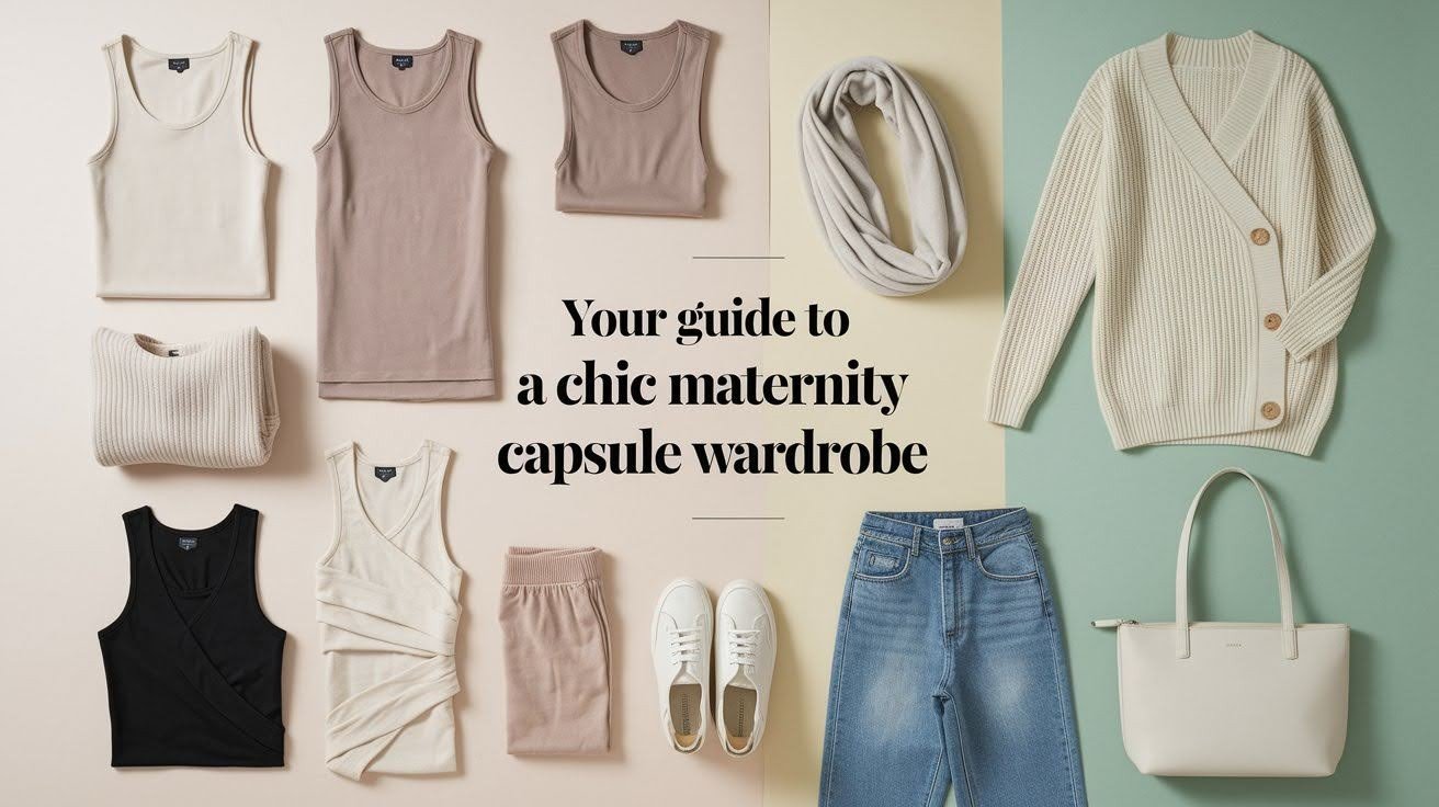Chic Maternity Capsule Wardrobe
