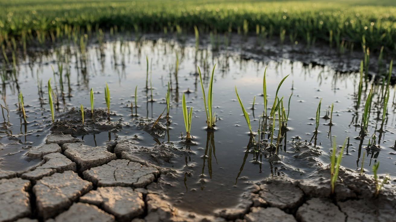 Compacted Soil That Resists Water Absorption