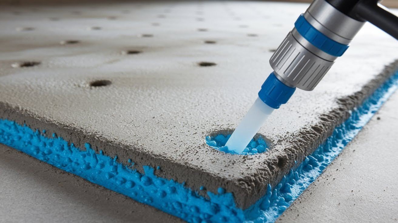 Inject Polyurethane Foam for Slab Lifting