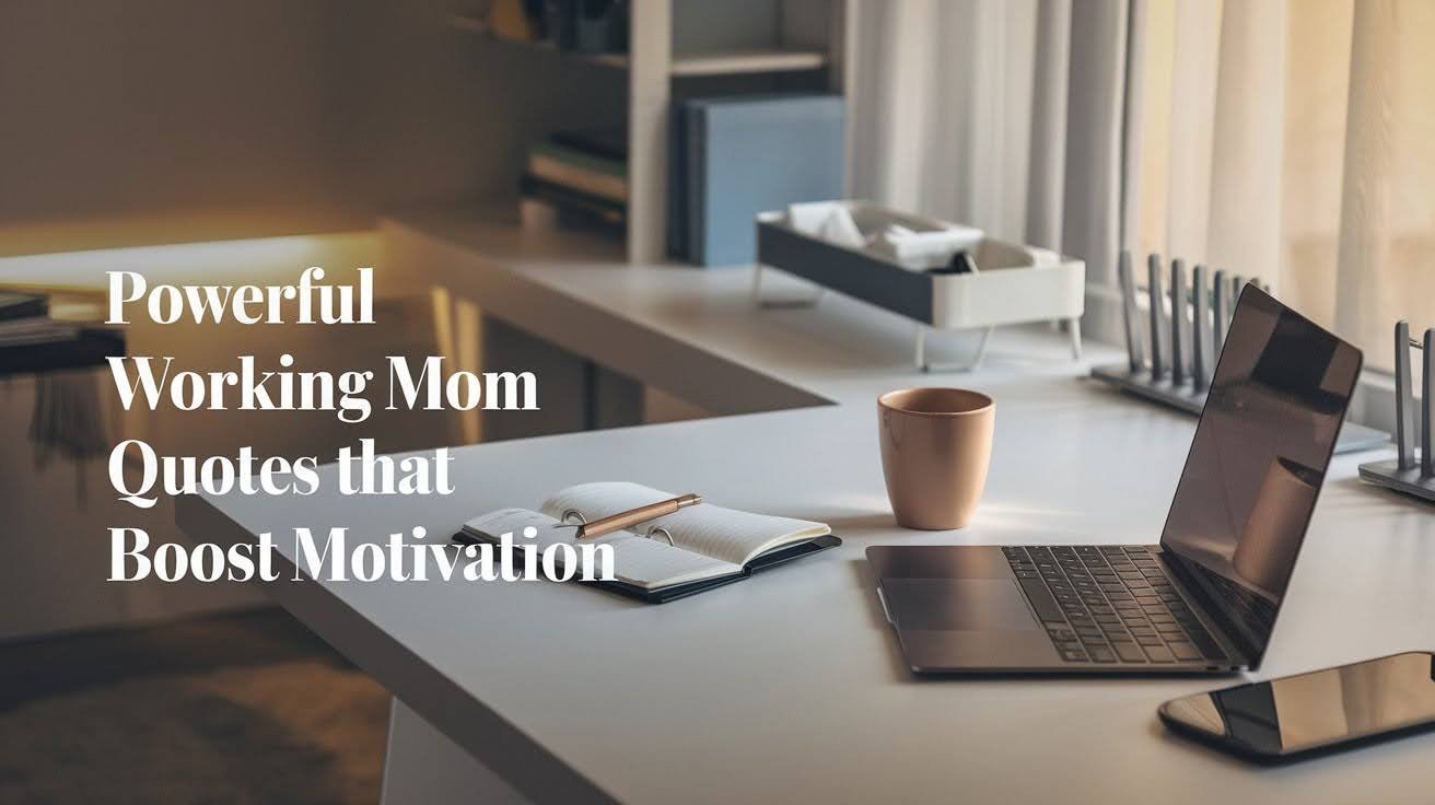 Powerful Working Mom Quotes