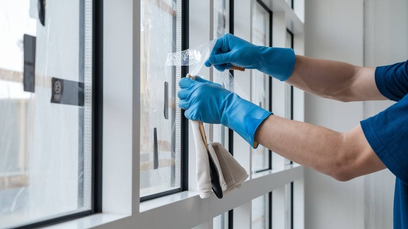 Protective Cover and Sticker Removal