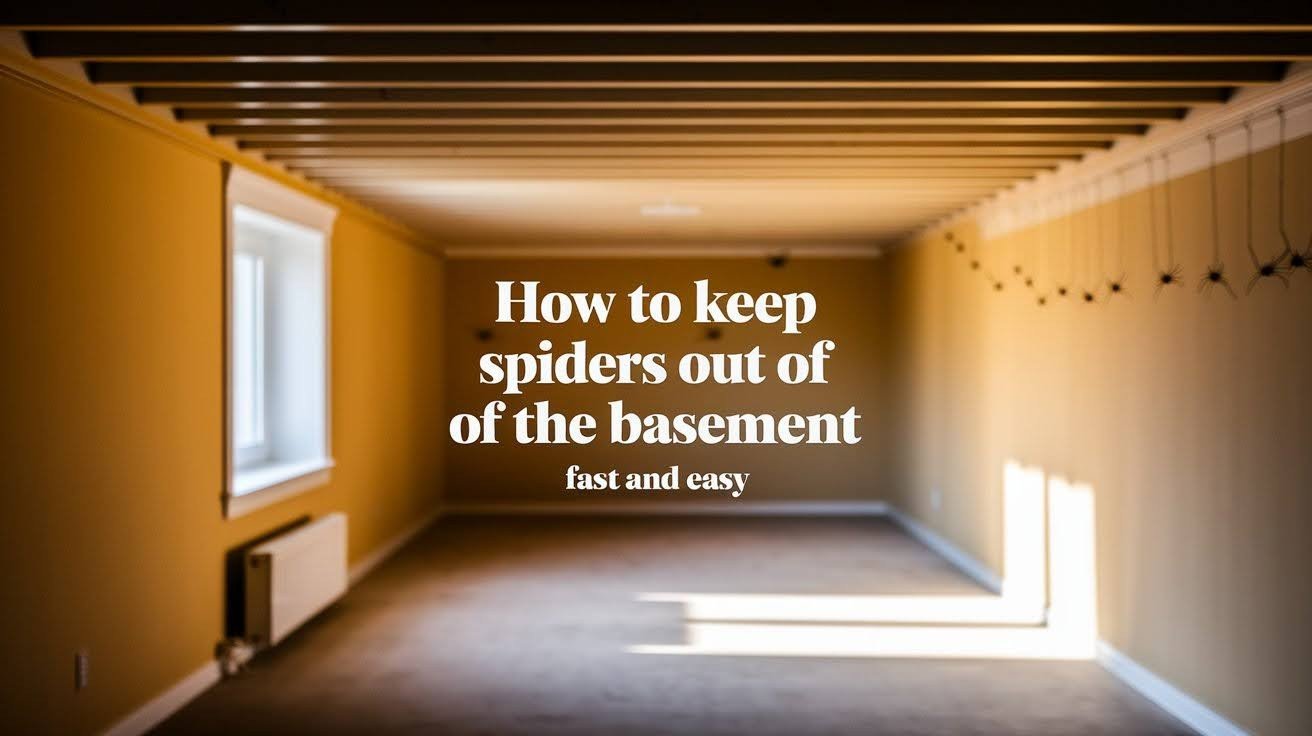 Spiders Out of the Basement Fast