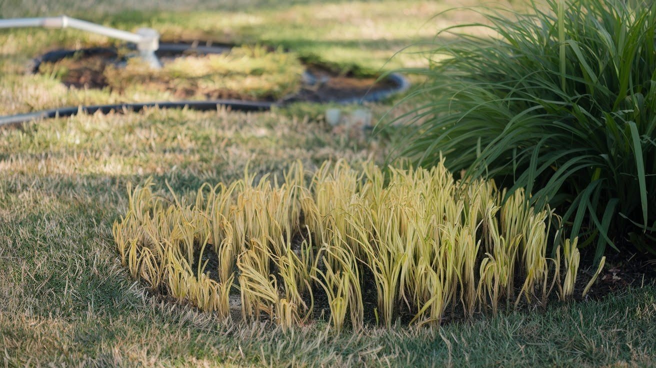 Yellow or Pale Grass Color