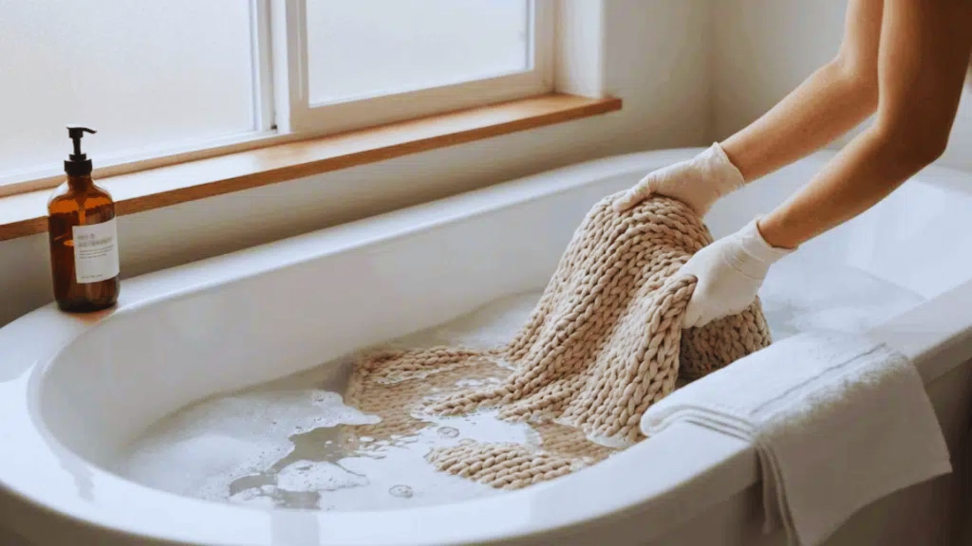 How to Start Washing a Weighted Blanket Safely